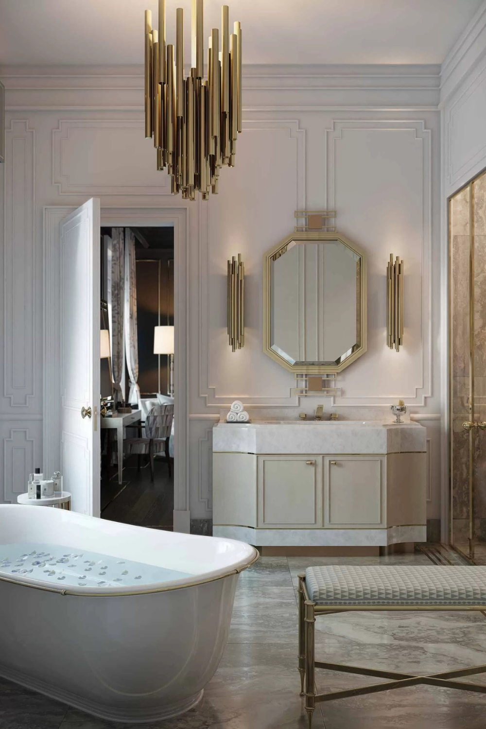 Bathroom by Martin Kemp Design