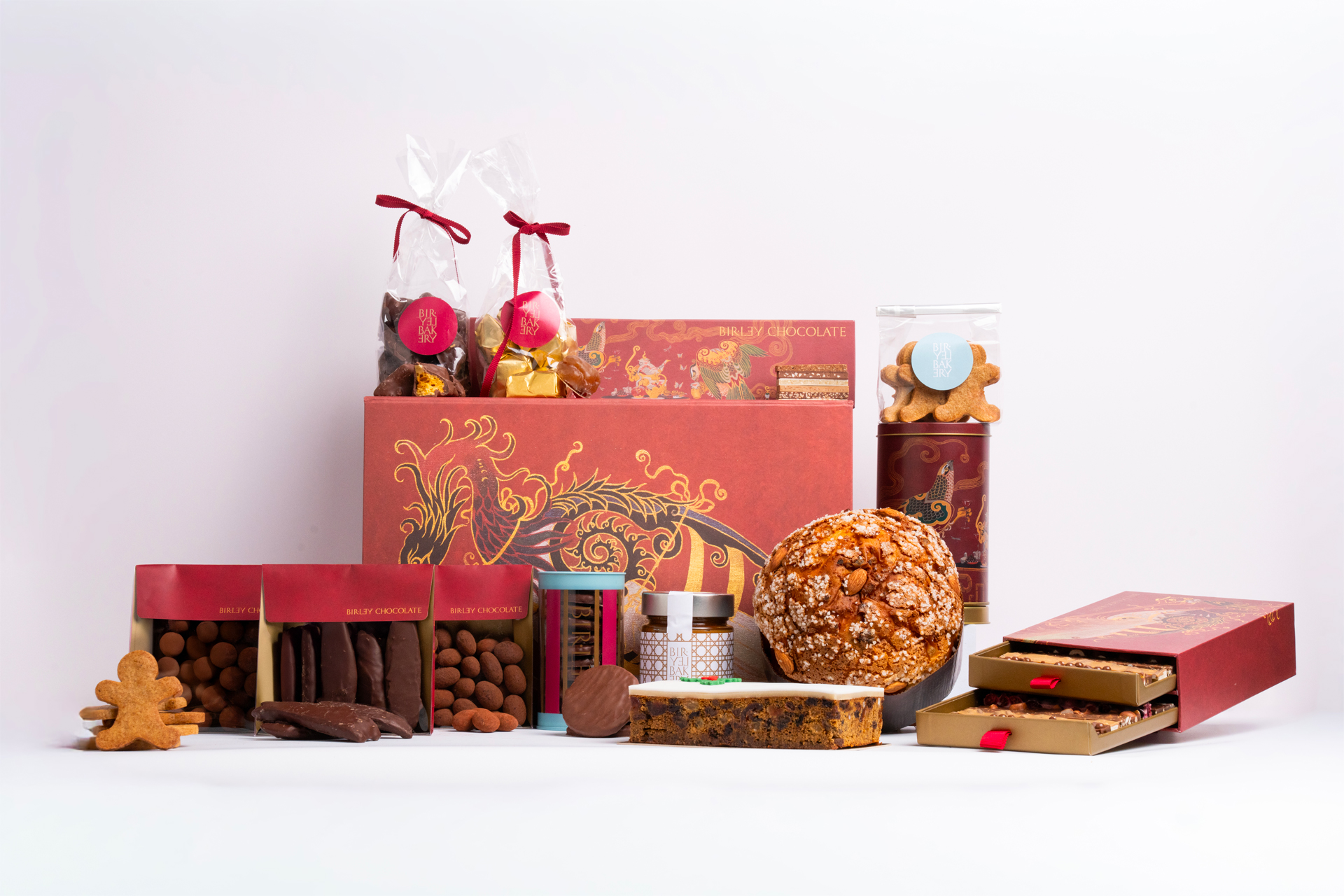Birley Bakery festive treats hamper box