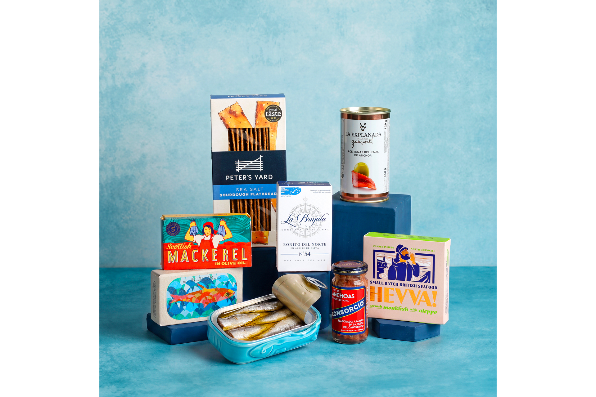 Panzer’s Gourmet Tinned Fish Hamper, £95