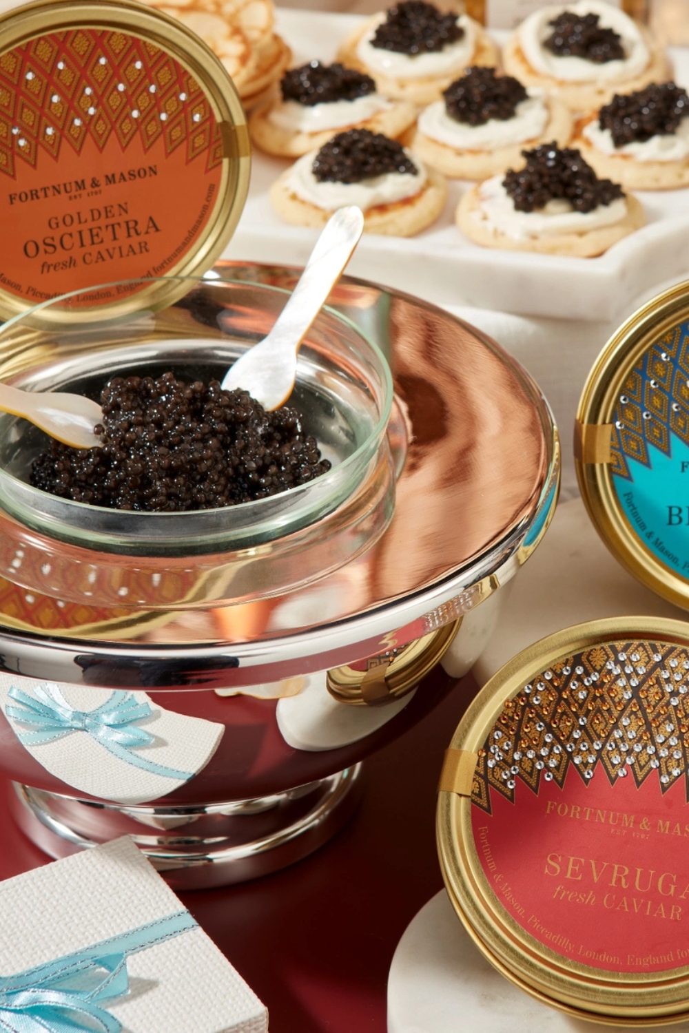 Fortnum & Mason Vintage Champagne & Caviar Experience Hamper