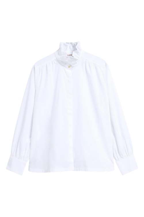 White Barbour shirt