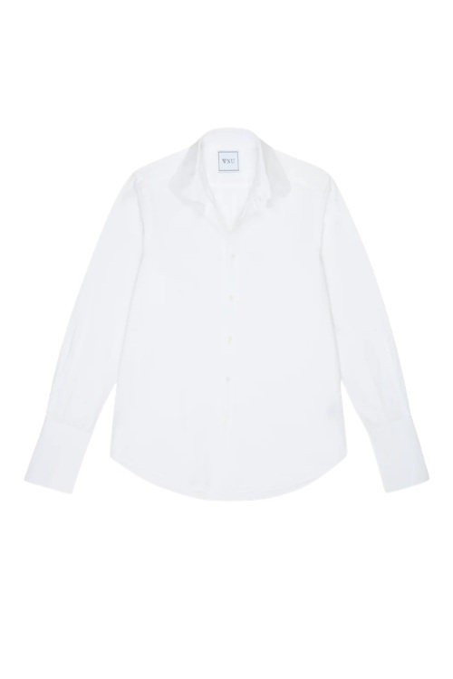 With Nothing Underneath white shirt