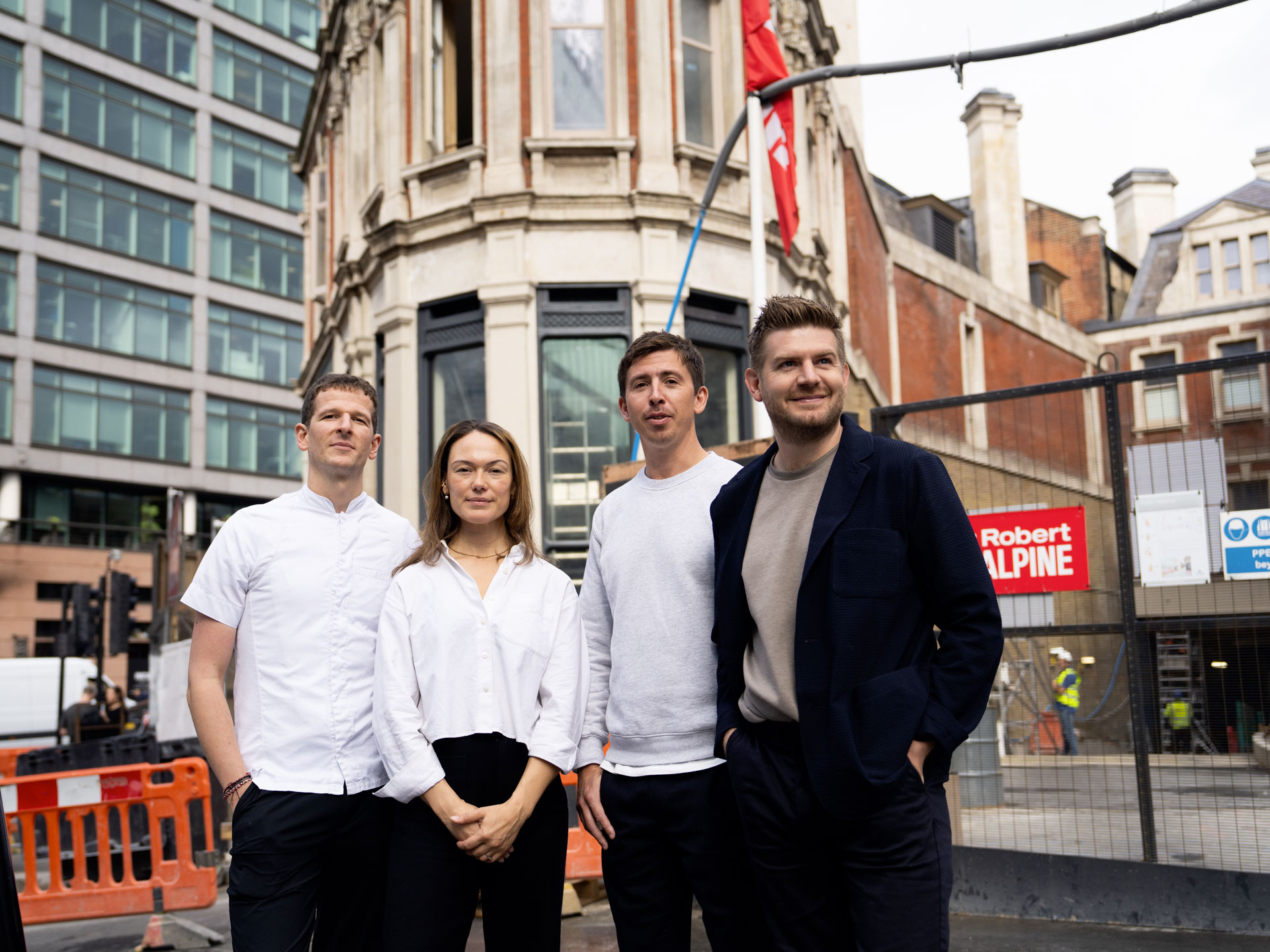 Charlie Tayler, Honey Spencer, Charlie Sims and Spencer Large