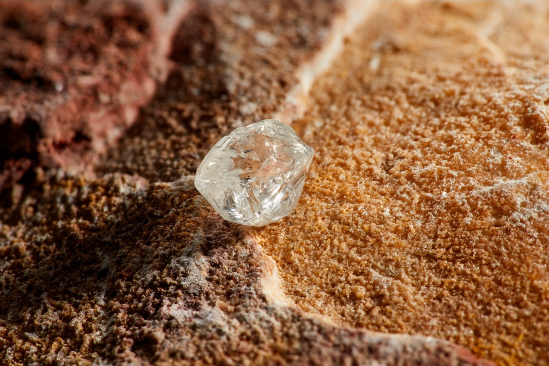 Natural De Beers diamond
