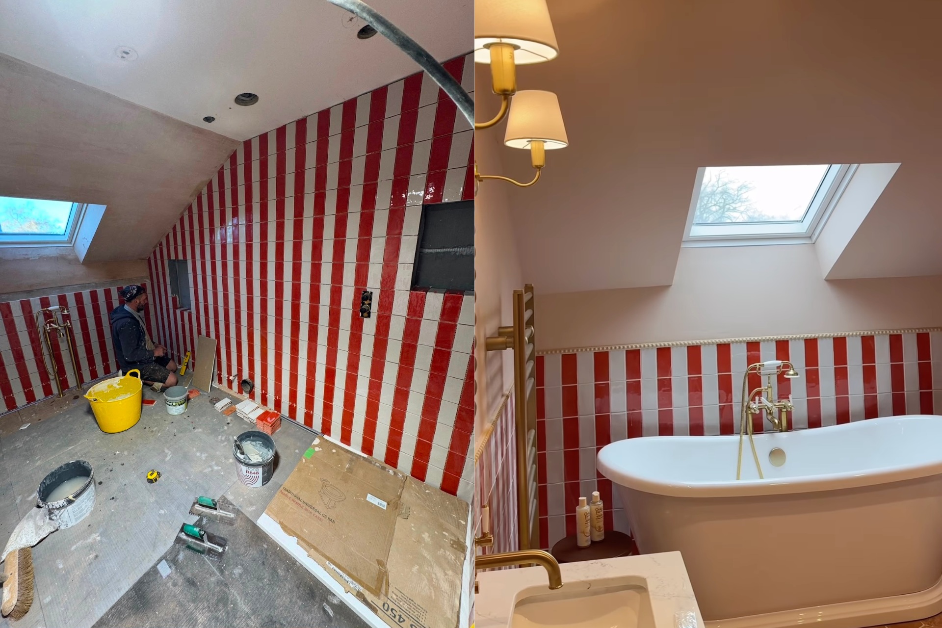 Jim Chapman Kids' Bathroom Before & After