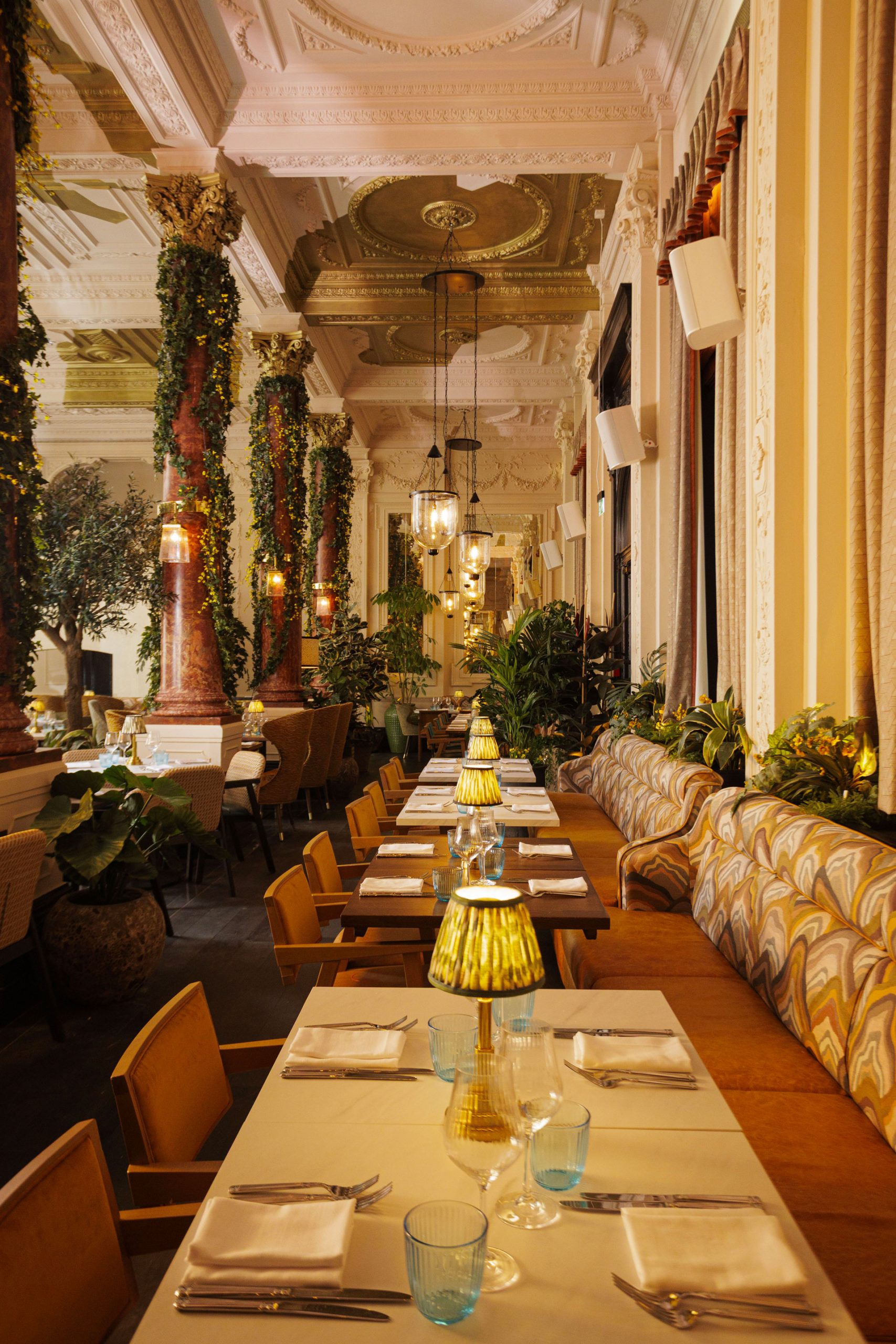 The interiors at Idalia