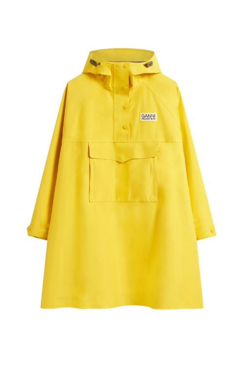 Yellow poncho