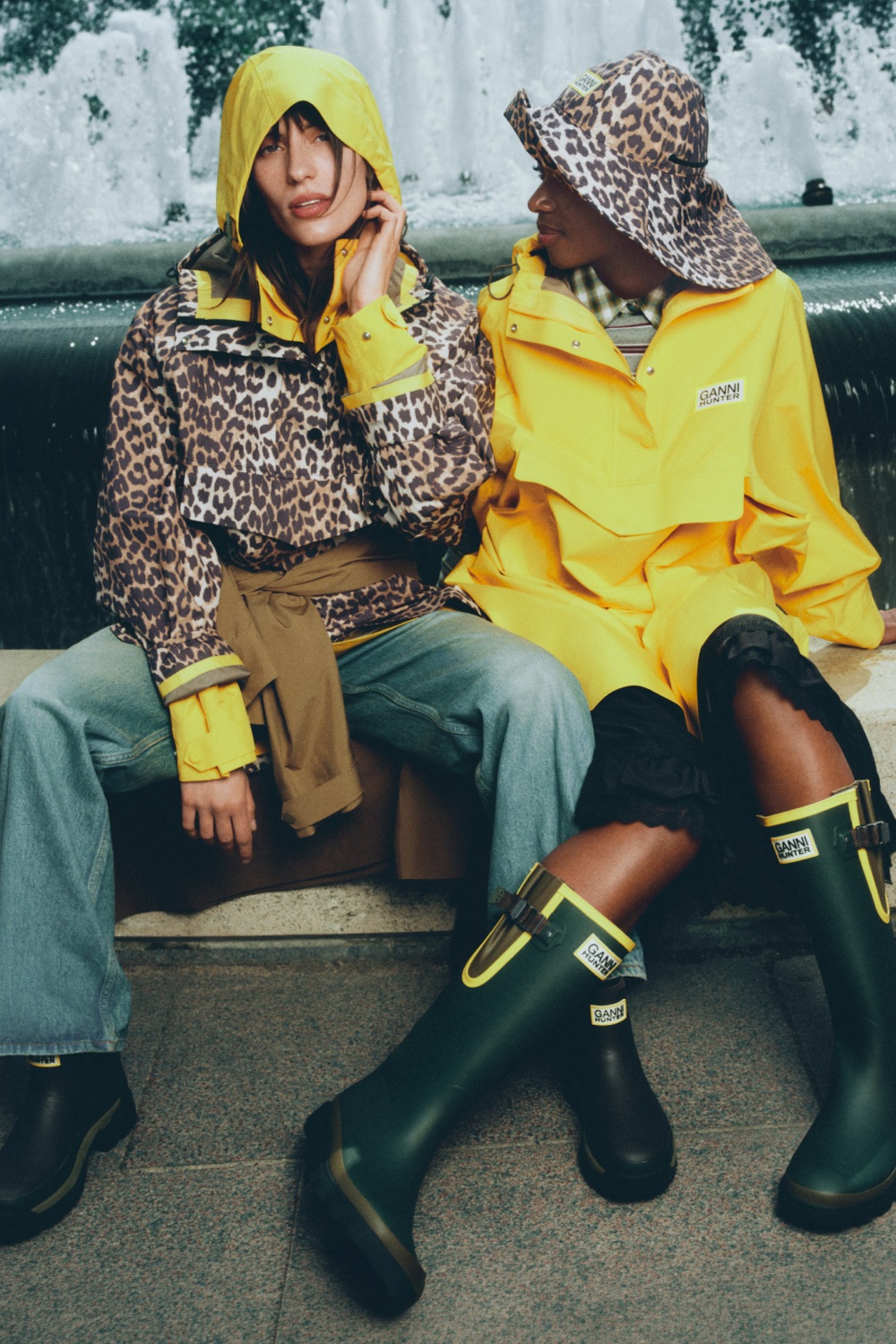 GANNI Makes A Splash In New Collaboration With Hunter