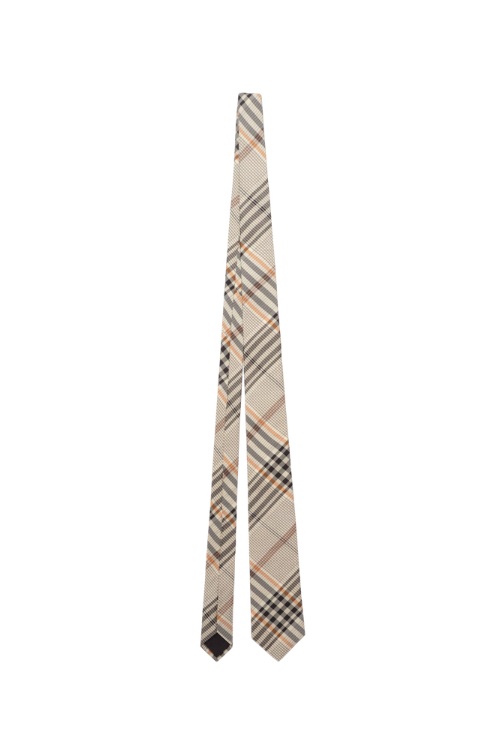 Burberry Check Silk Tie