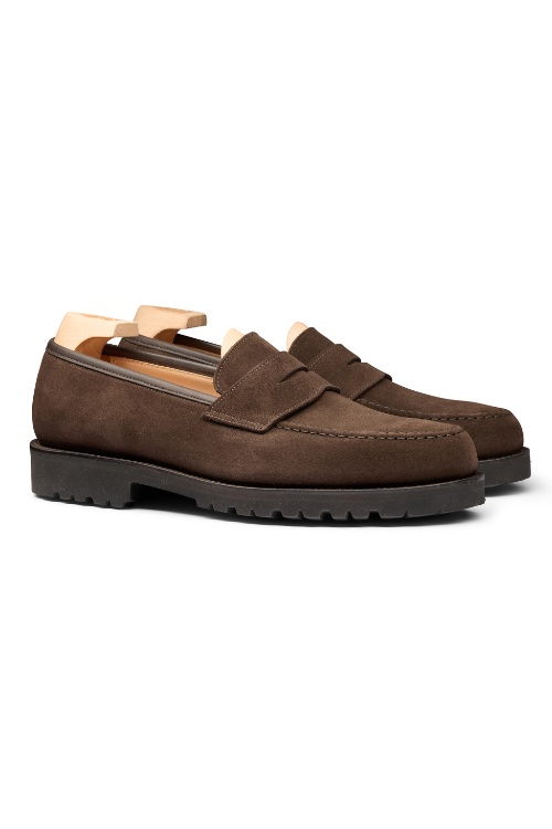Crockett & Jones Boston 2 Dark Oak Suede