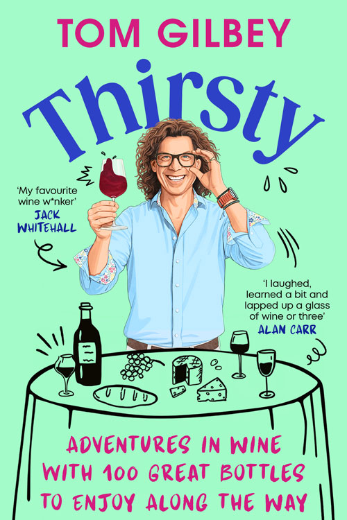 Thirsty book cover by Tom Gilbey