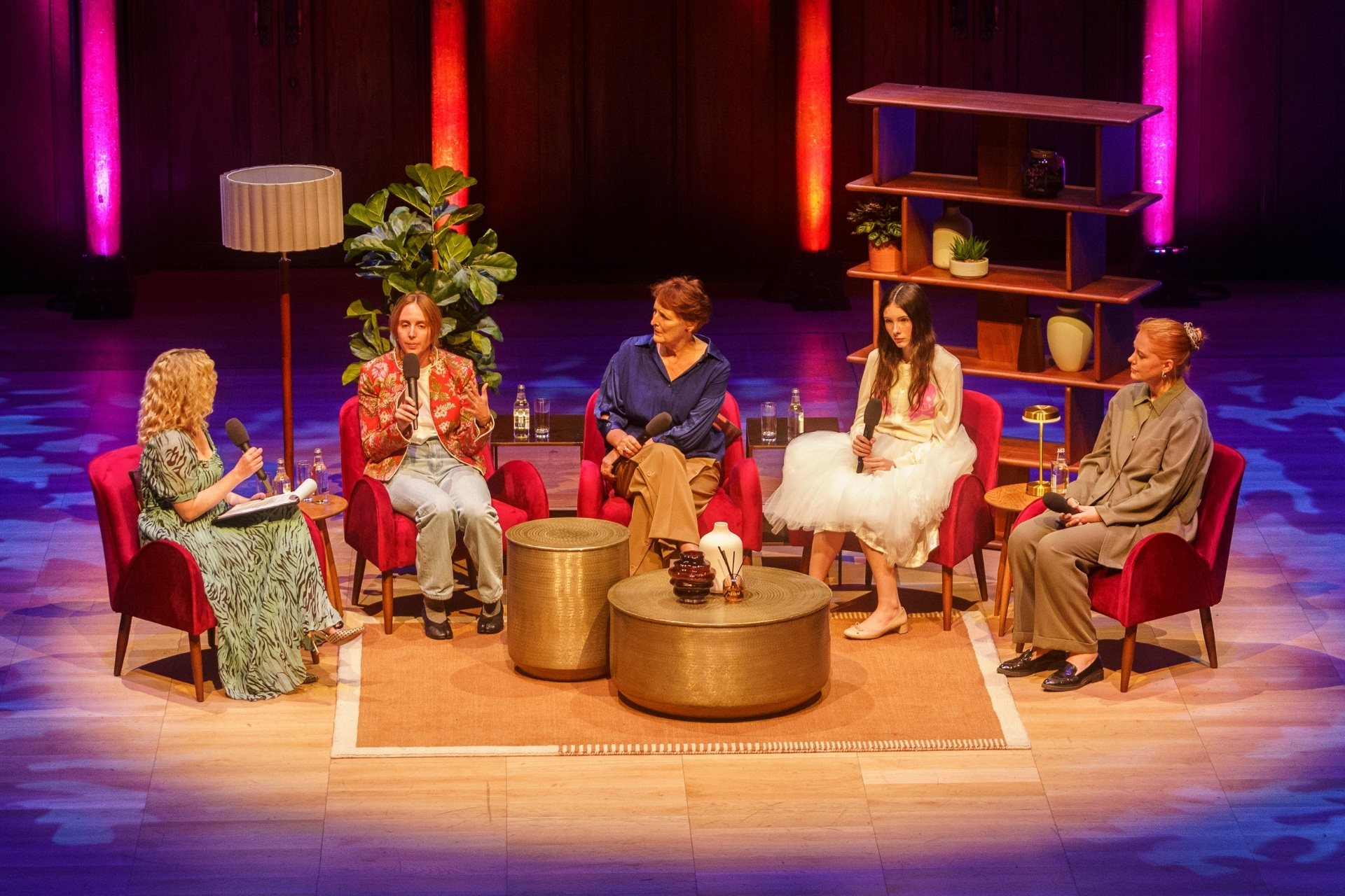 Cast and crew of Sense and Sensibility at Chelsea Arts Festival