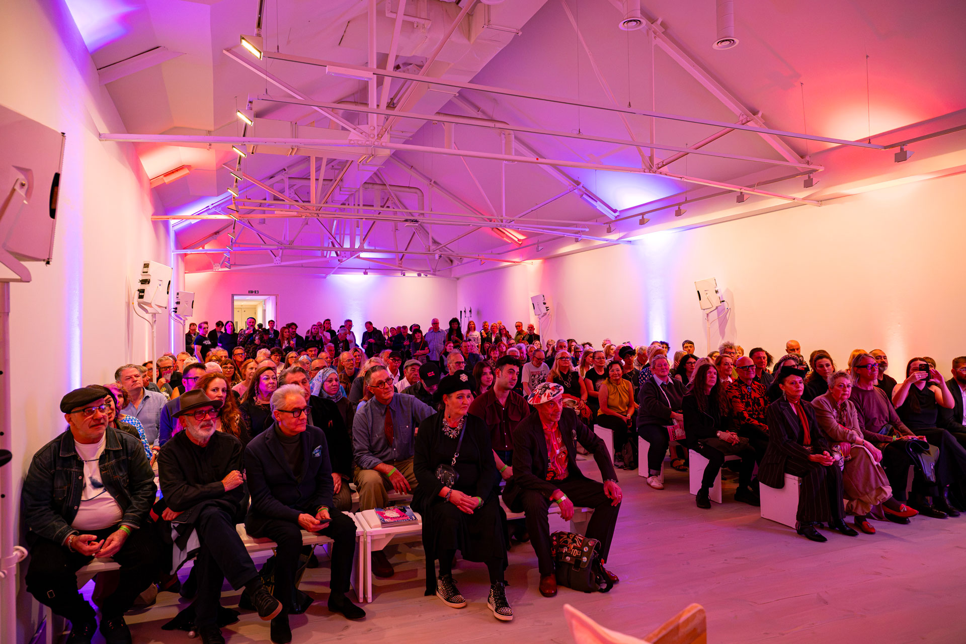 The crowd at A Night of T/Reason at Chelsea Arts Festival 2026