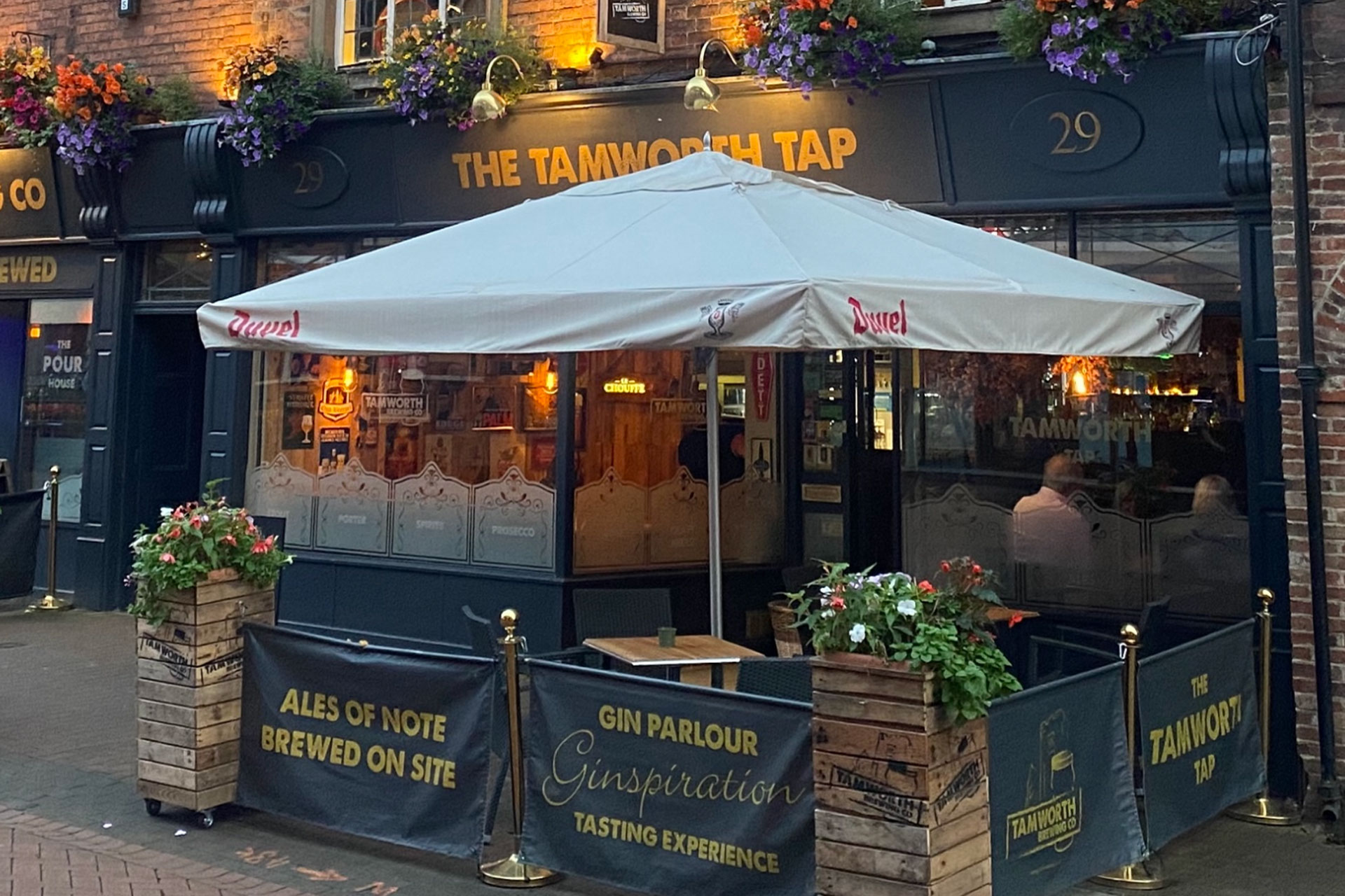 Exterior of The Tamworth Tap
