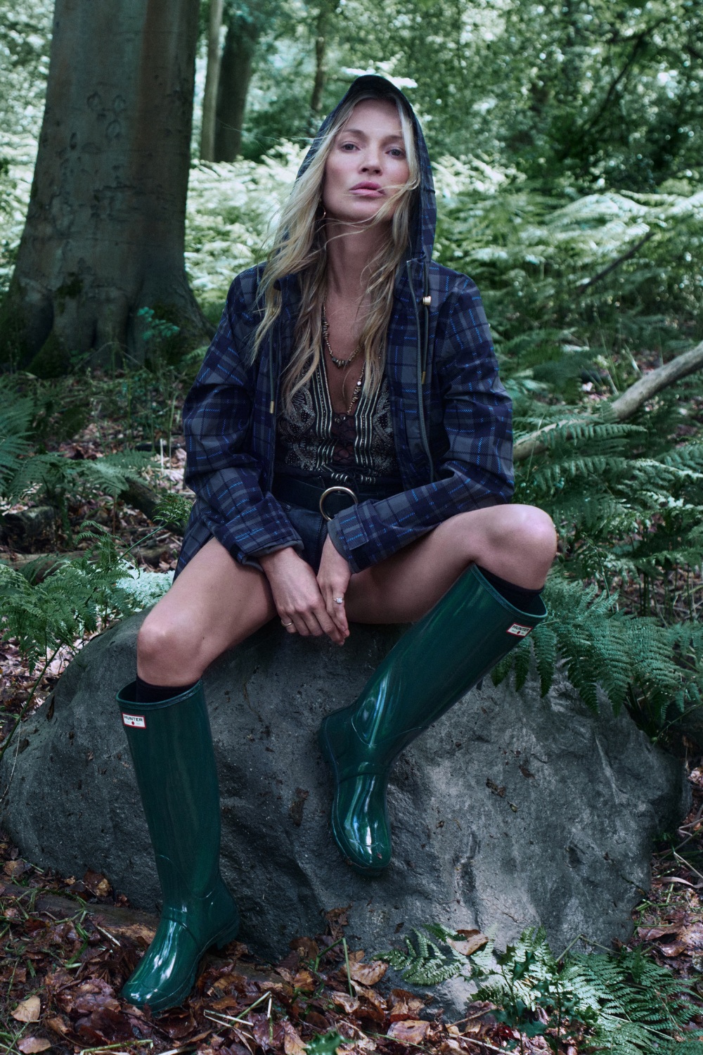 Kate Moss for Hunter's 170th anniversary campaign