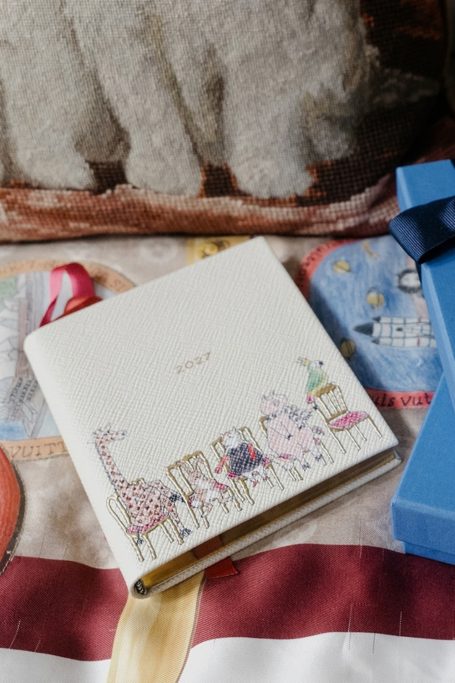 Smythson x Grace Coddington 2027 Premier Daily Fashion Diary in Panama