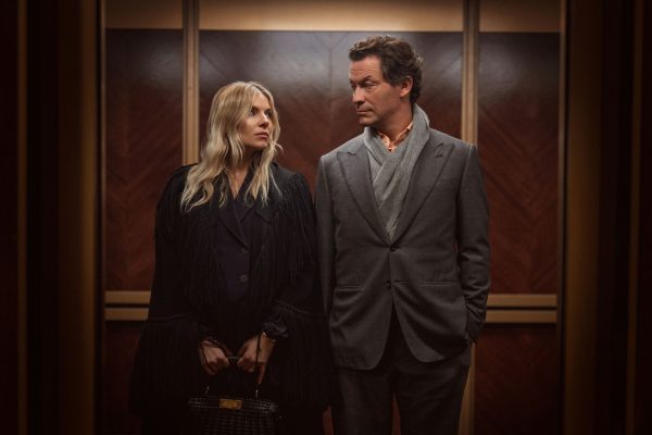 Sienna Miller and Dominic West in WAR