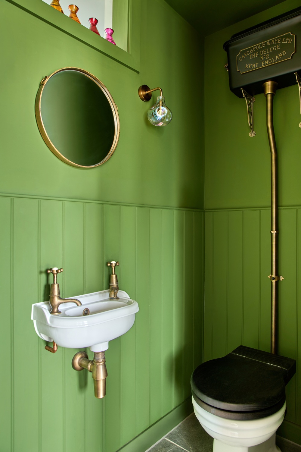 Catchpole & Rye green tiny loo