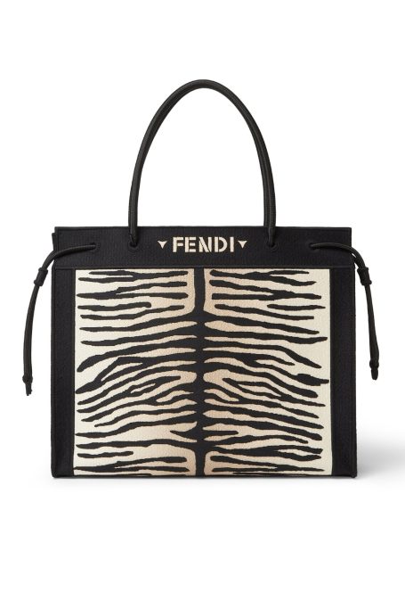 Fendi Magic Shopper Large Tiger Print