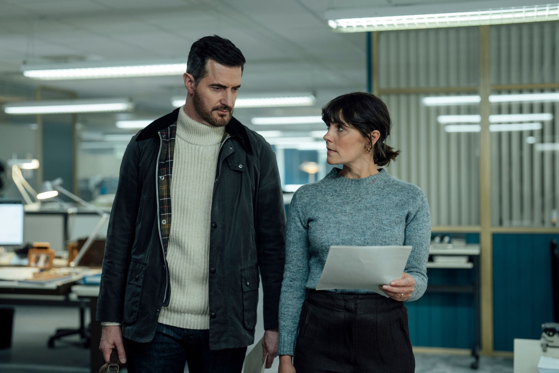 Annabel Scholey & Richard Armitage in Winter
