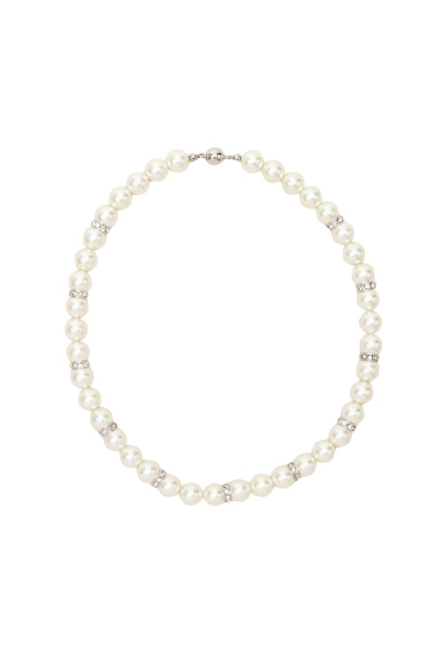 Phase Eight Sparkle and Pearl Necklace