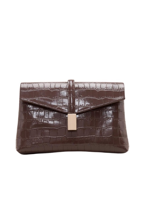 Phase Eight Leather Textured Cross Body Bag