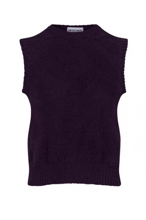 Genevieve Sweeney knitted tank