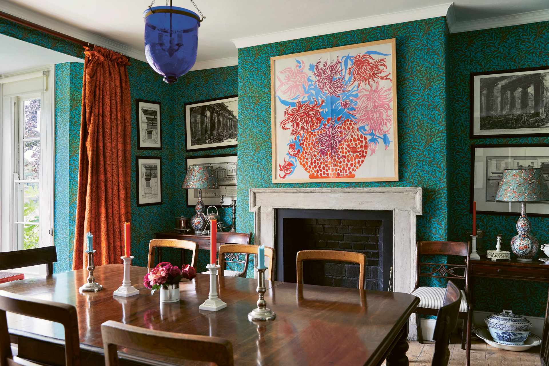 Dining room by Ben Pentreath