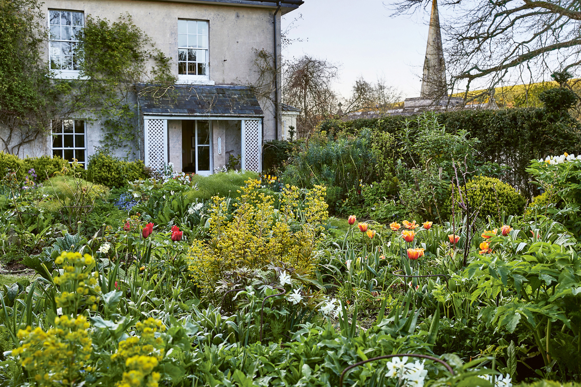 Cottage garden by Charlie McCormick
