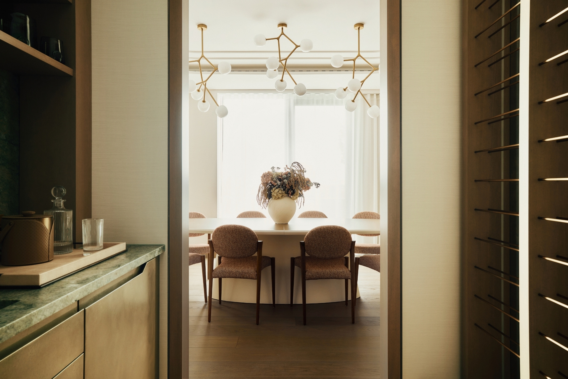 Dining room by Taylor Howes