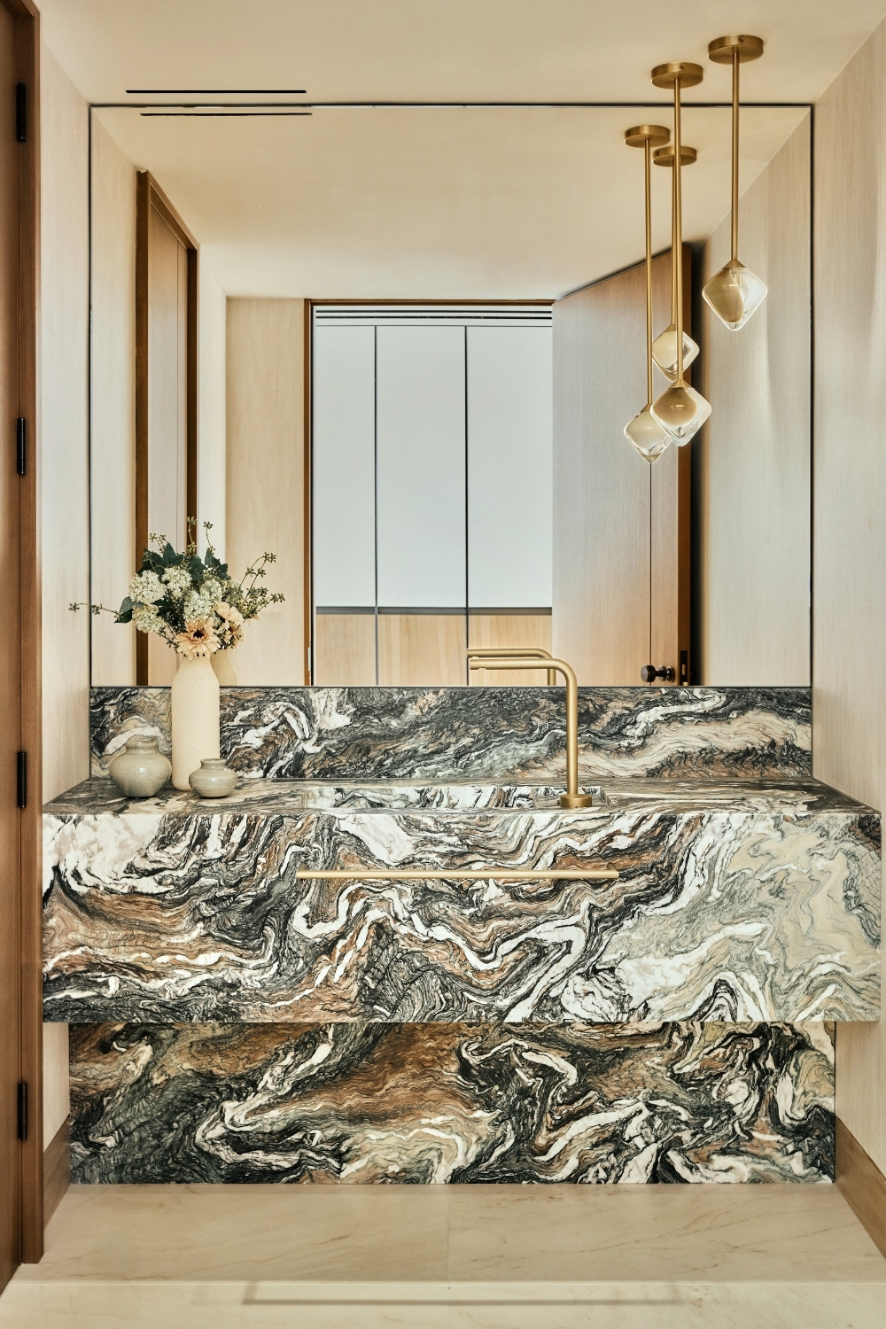 Powder room by Taylor Howes