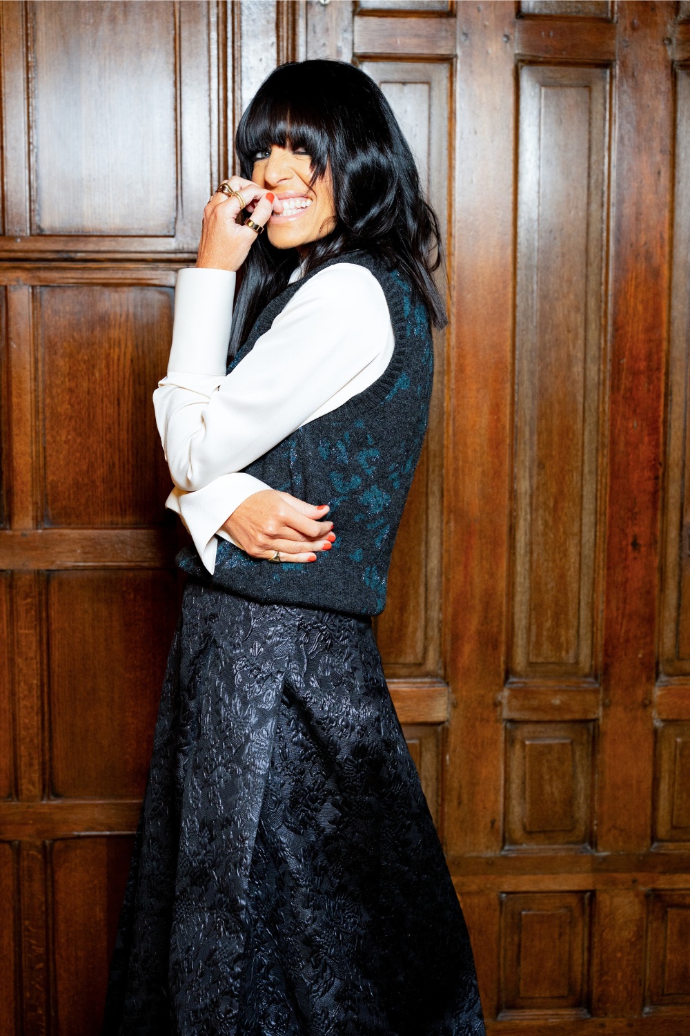 Claudia Winkleman in The Celebrity Traitors series 2