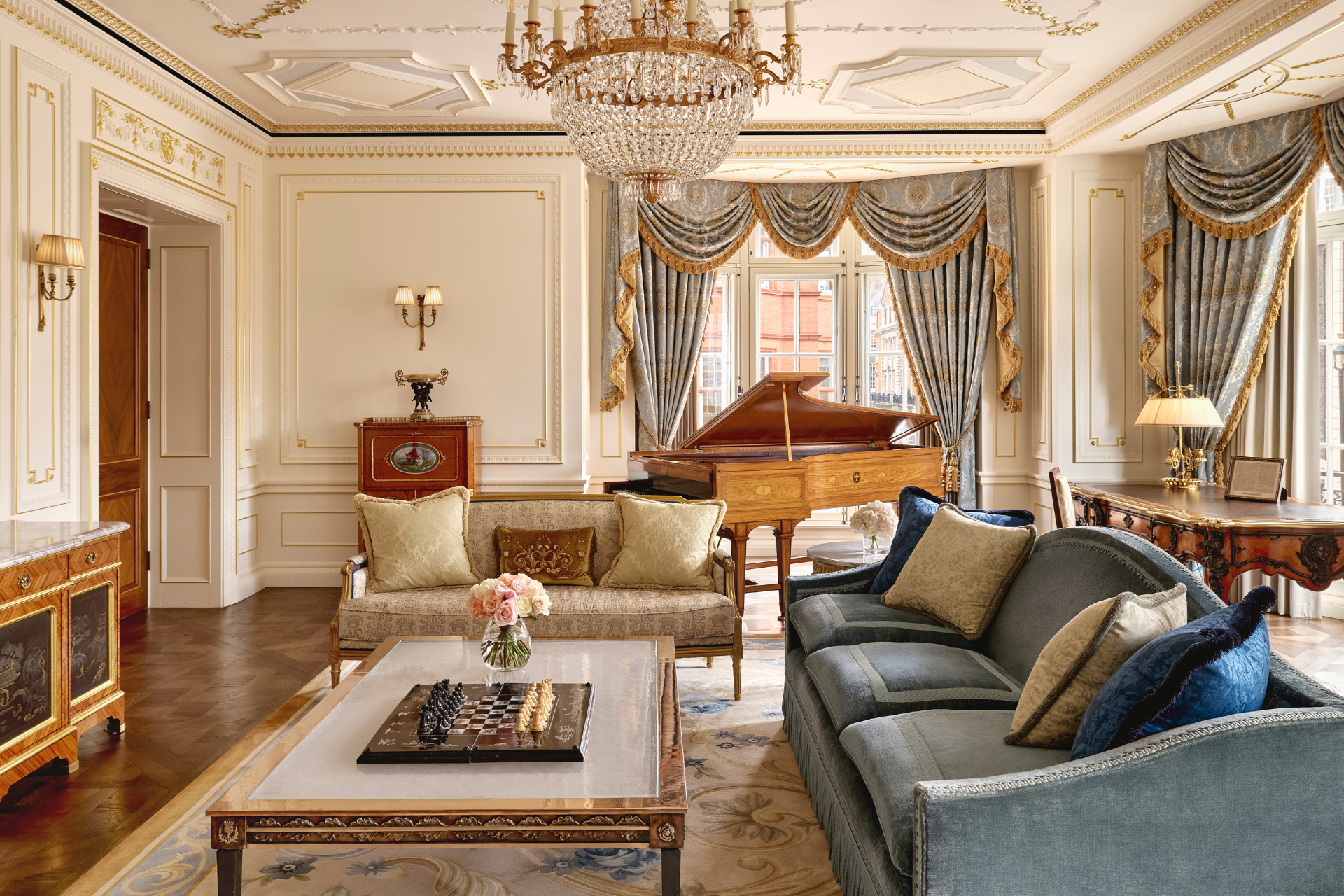 The Mayfair suite at Claridges