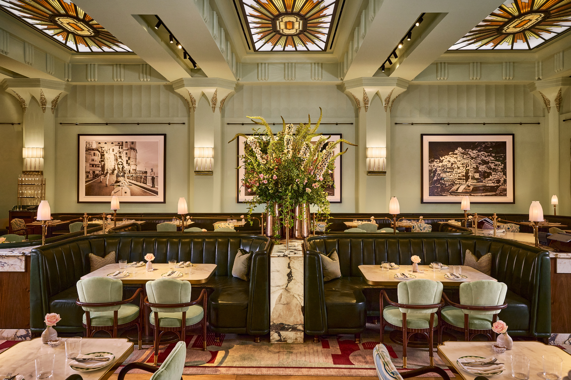 Dante restaurant in Claridge's hotel