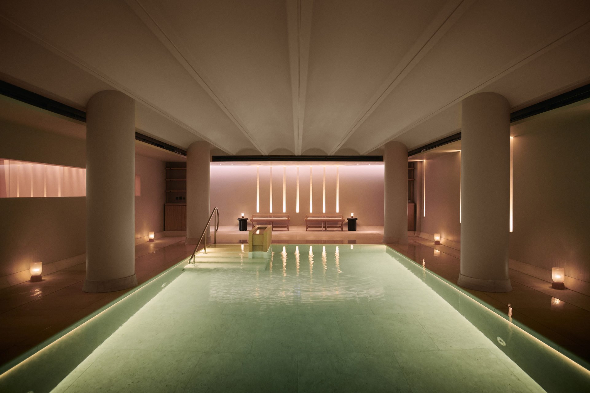 The swimming pool at Claridge's