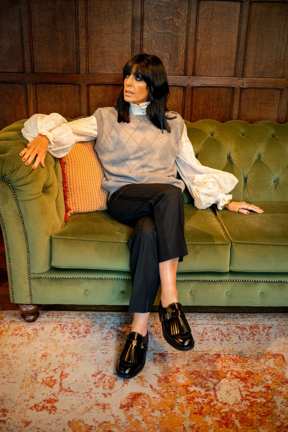 Claudia Winkleman in The Celebrity Traitors S2