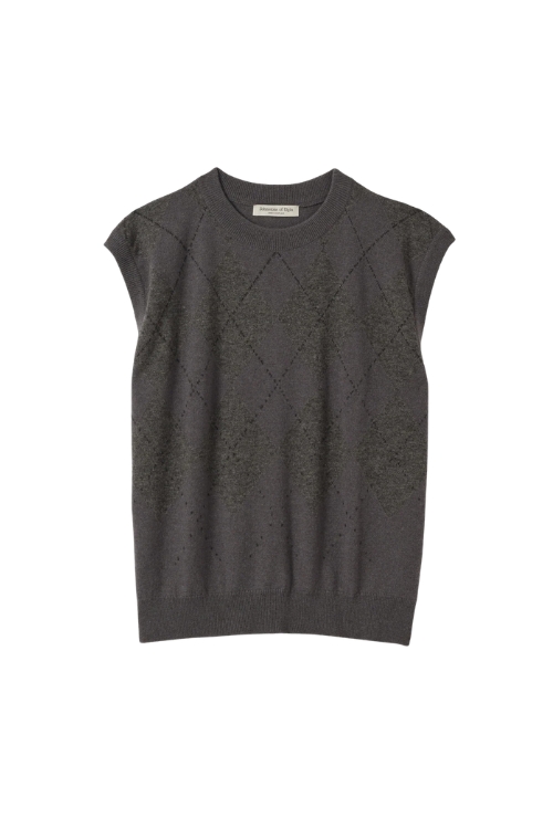 Johnstons of Elgin knitted vest