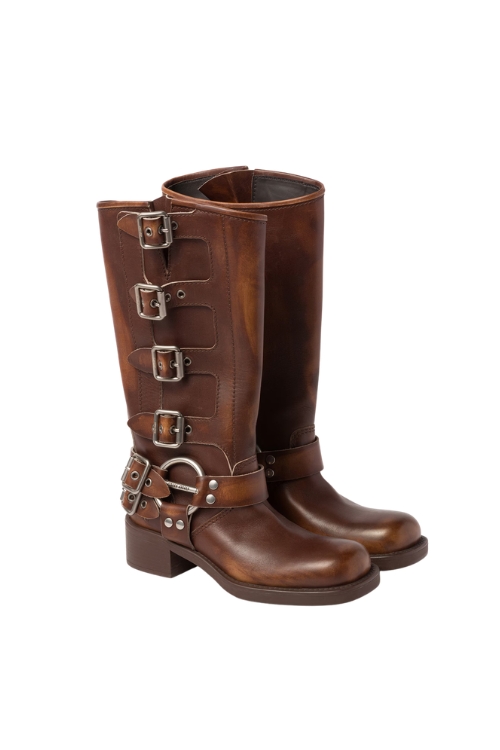 Miu Miu leather boots