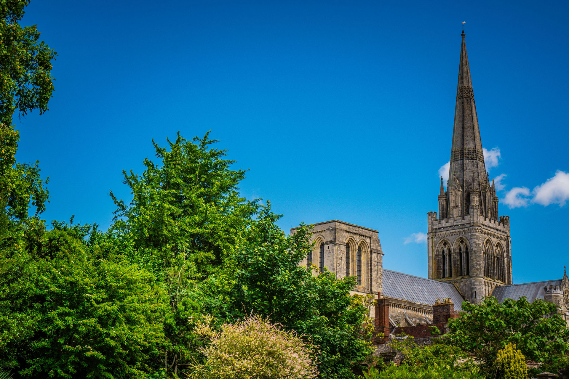 Cathedral in Chichester, UK