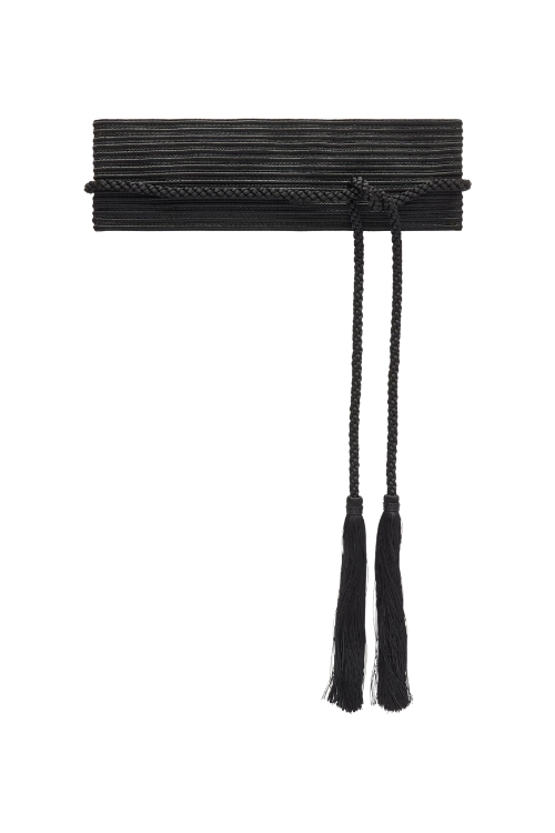 Le Sundial Vesper Tassel-Detailed Grosgrain Belt