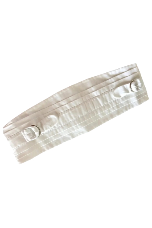 Loewe White Cotton Belt