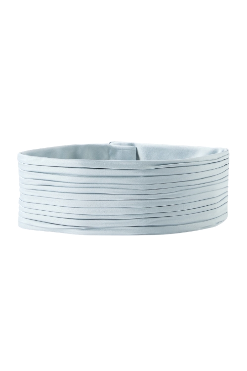 Valentino Garavani Plissé Satin Belt