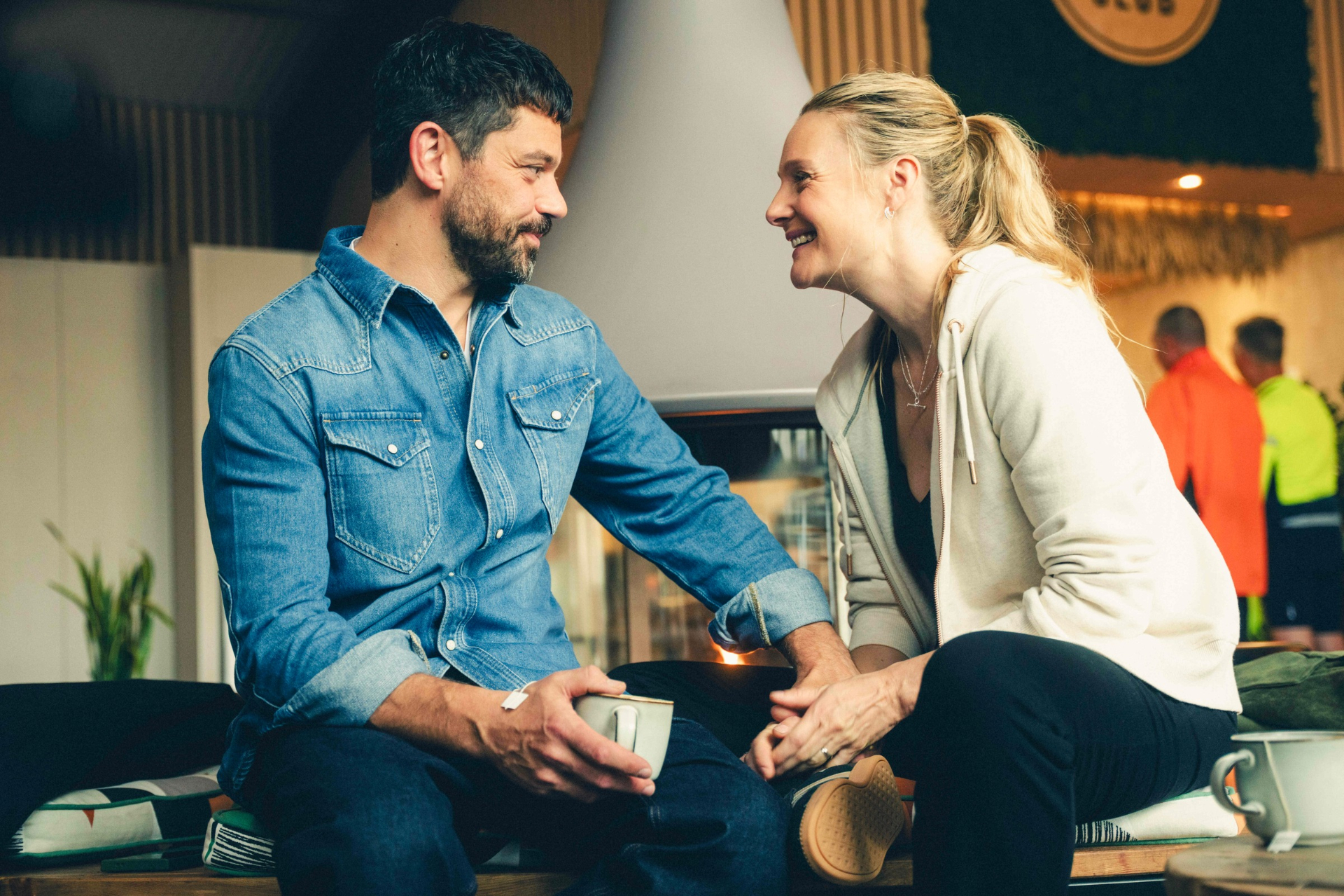 Romola Garai and Dominic West