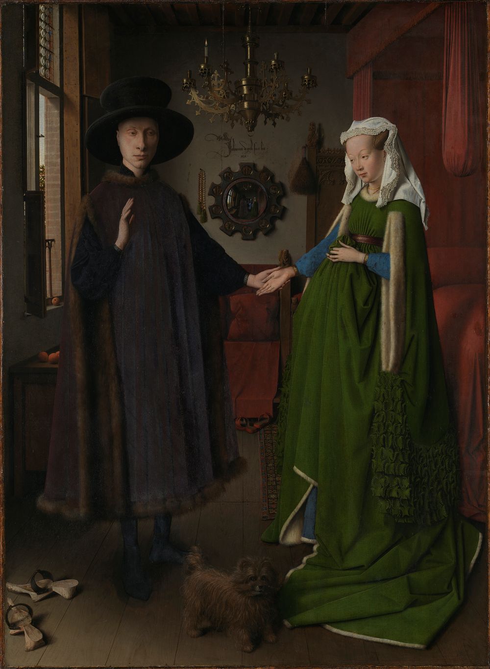 The Arnolfini Portrait by Jan Van Eyck