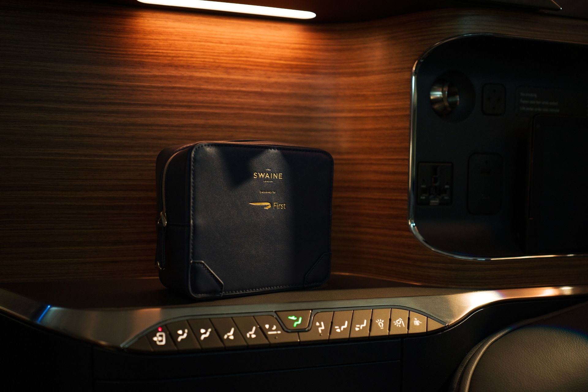 Swaine British Airways amenity kit