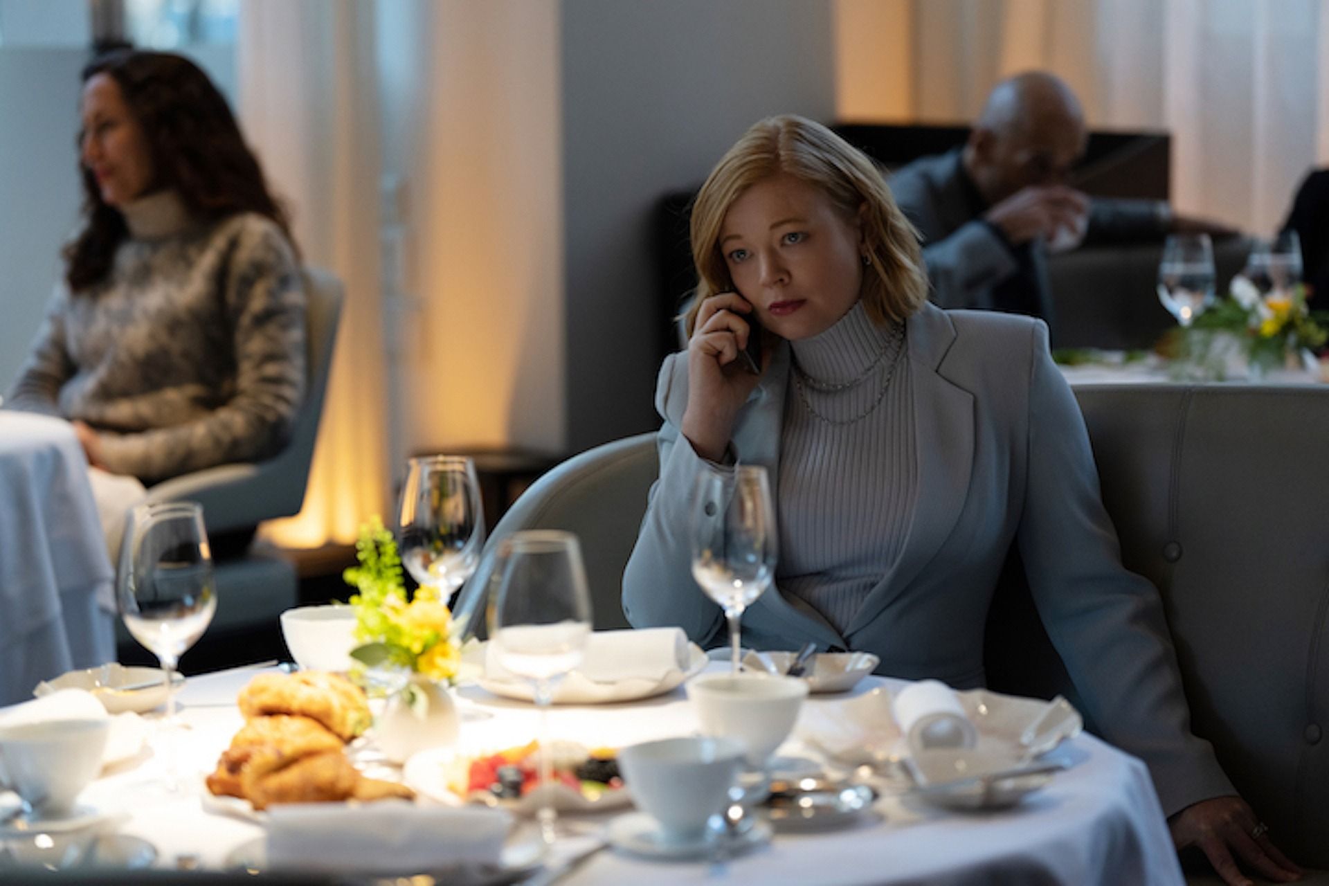 Sarah Snook as Shiv Roy in Succession