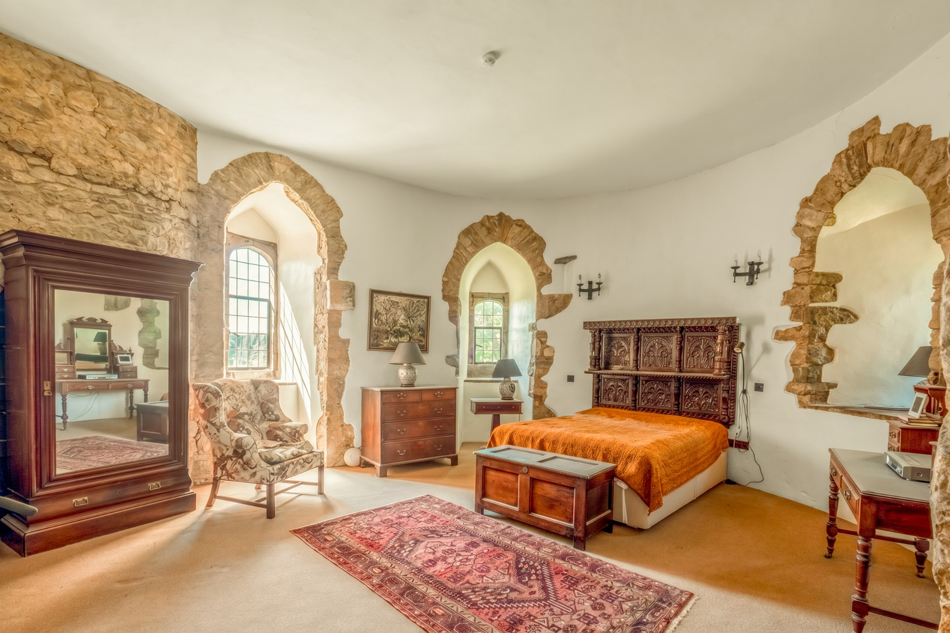 A bedroom at Allington Castle