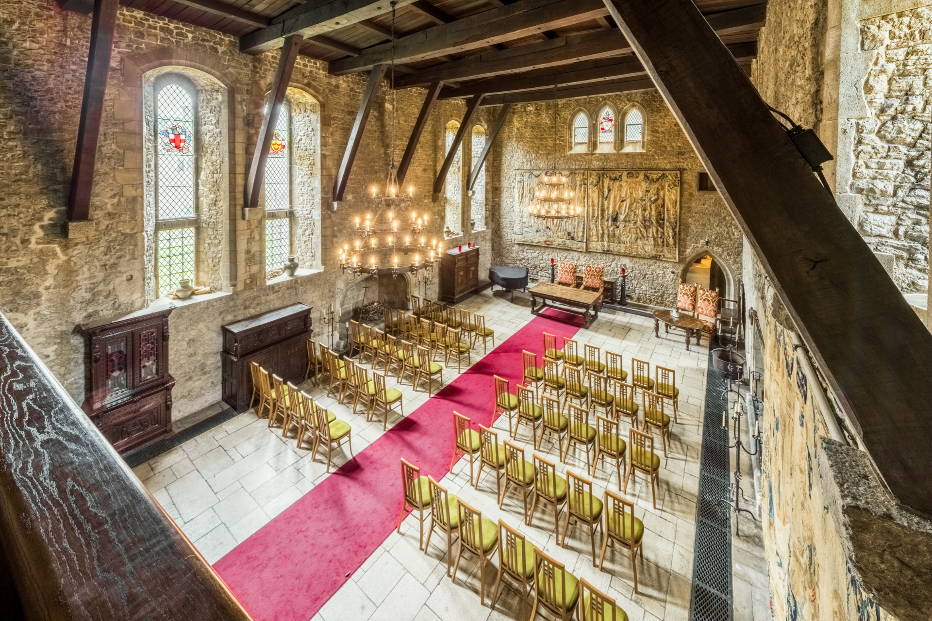 Converted barn at Allington Castle