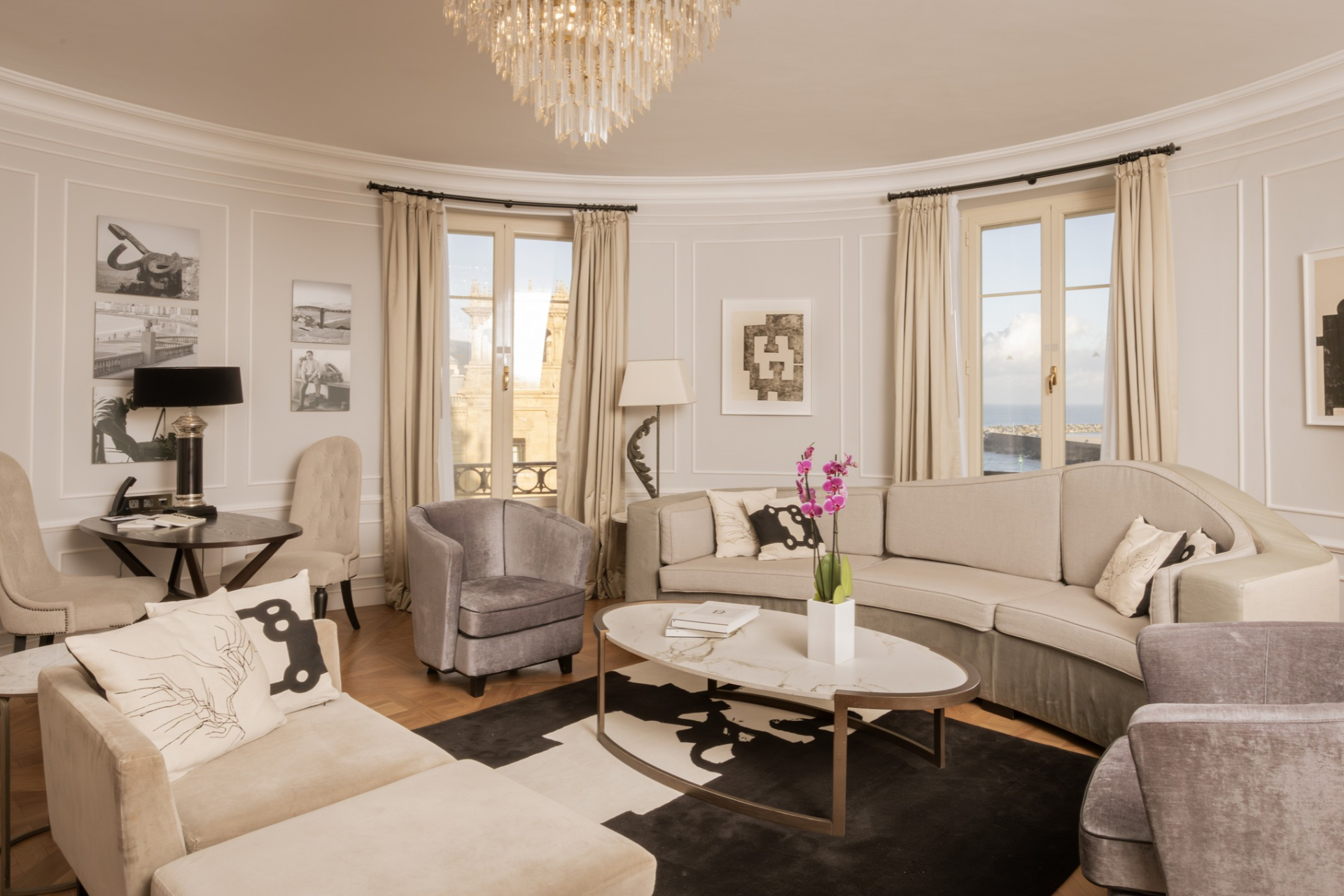 Hotel room at Hotel Maria Cristina