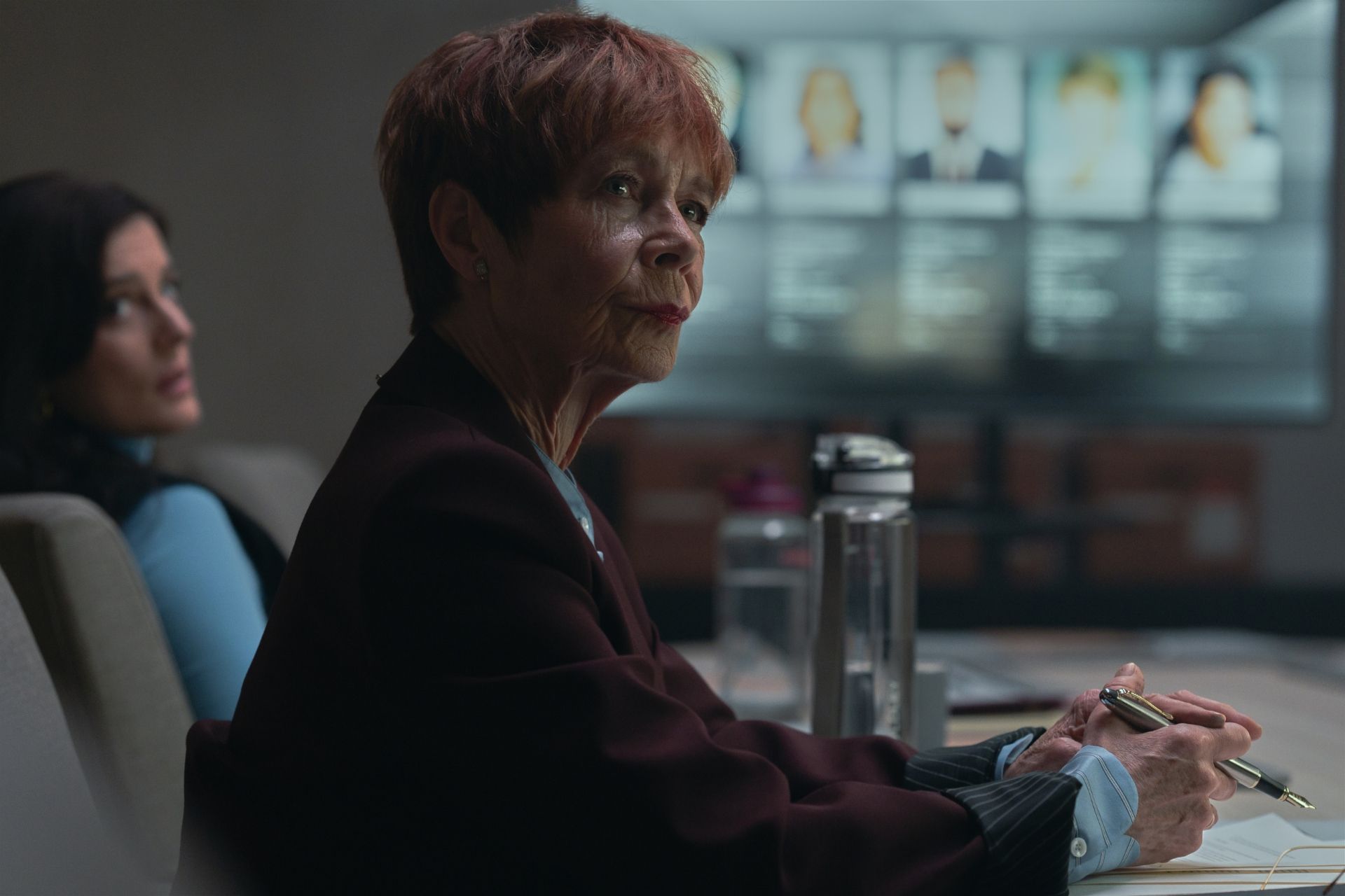Celia Imrie as Joy 'Budgie' Budge in WAR